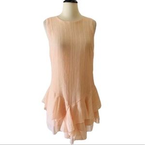 Southampton peachy pastel raffles sleveless short Dress